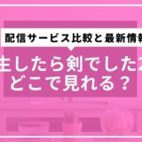 転生したら剣でした2期どこで見れる？配信サービス比較と最新情報